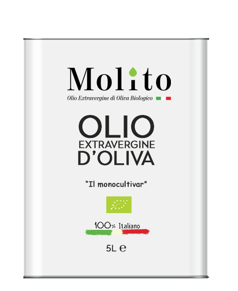 Olio extravergine biologico di oliva monocultivar