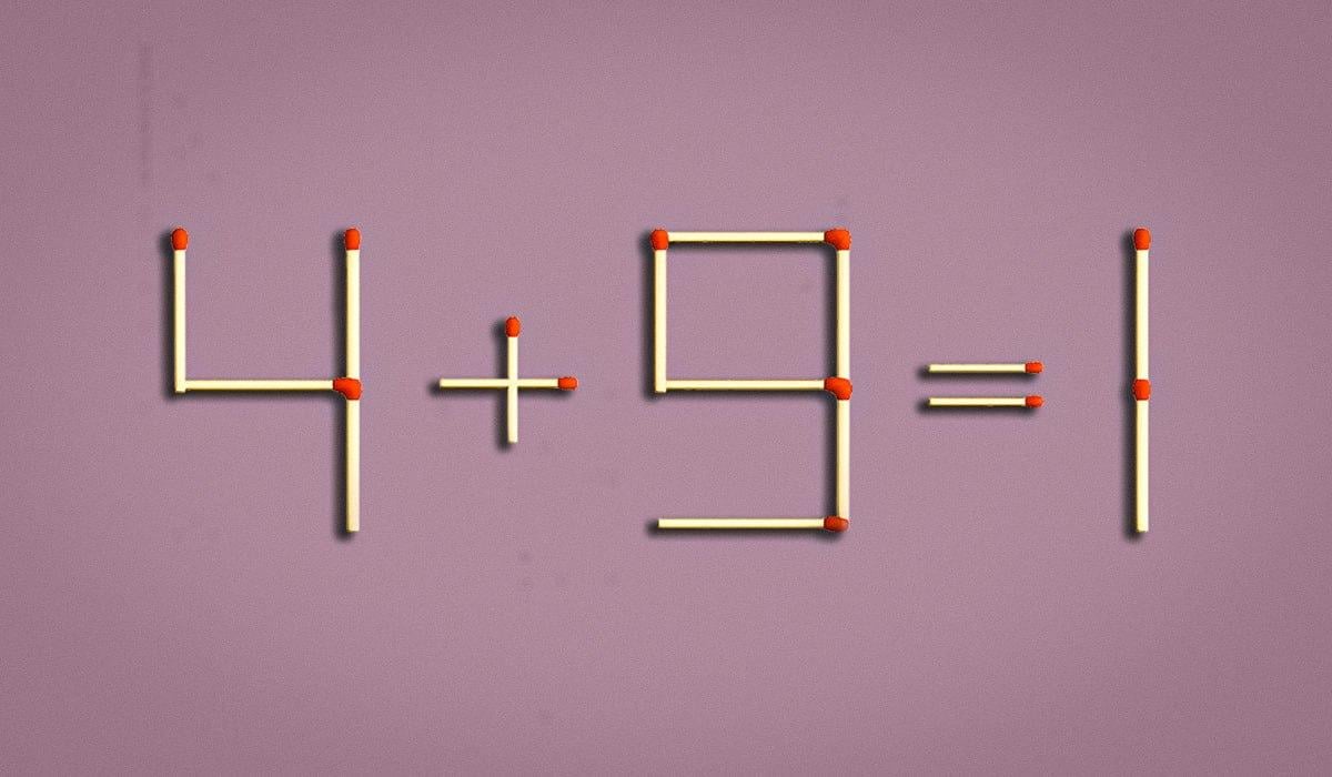 Tik 2% žmonių gali ištaisyti lygiąsias per 8 sekundes: IQ testas su degtukais