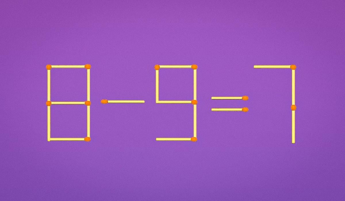 Sunkus IQ testas: per 15 sekundžių reikia pajudėti tik 1 degtuką