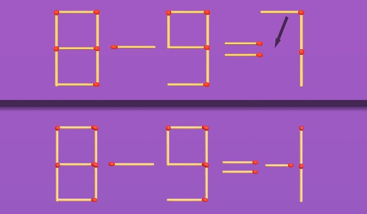 Sunkus IQ testas: per 15 sekundžių reikia pajudėti tik 1 degtuką
