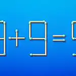 Norėdami ištaisyti klaidą, turite perkelti tik vieną degtuką: IQ testas