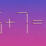 Reikia pertvarkyti vieną mačą, ir lygybė taps teisinga: intelekto testas